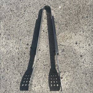 Premium Silver‎ Grilling Tongs